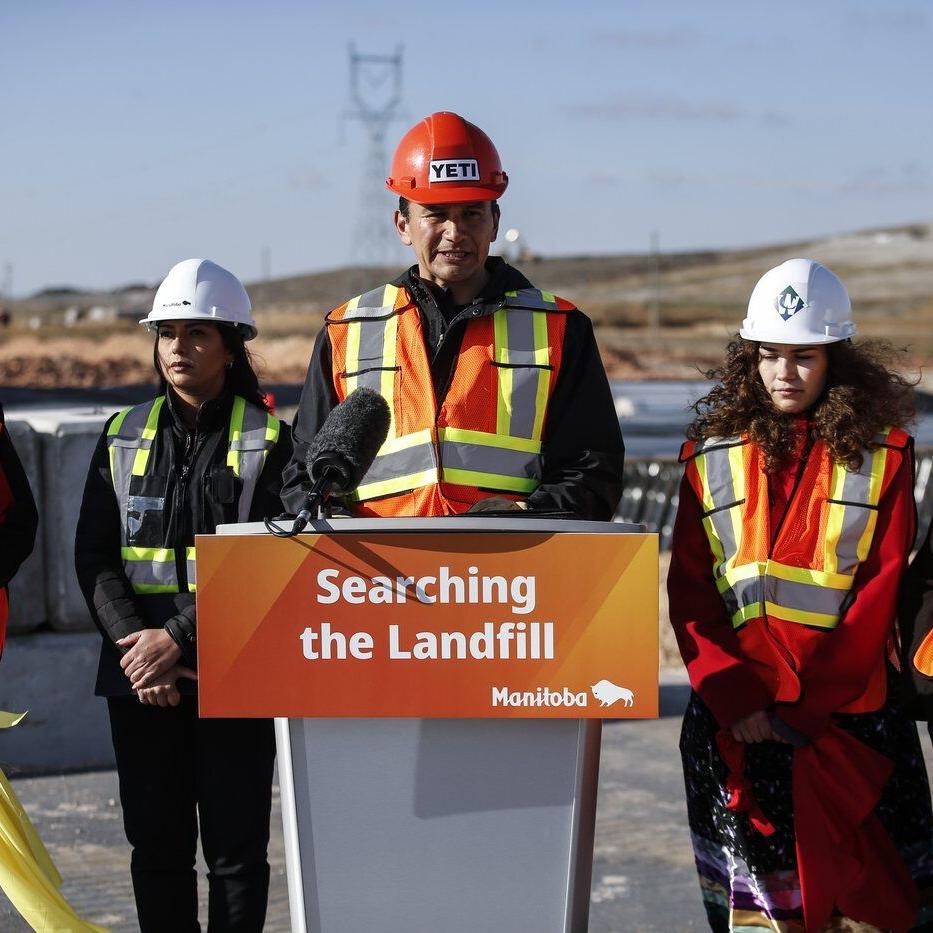 Manitoba premier says landfill search for two women's remains under budget